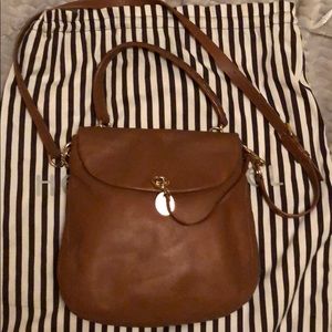 Henri bendel tan crossbody bag